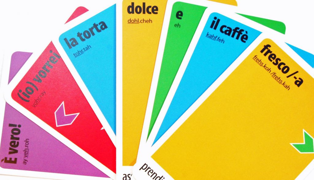 KLOO cards help you learn French Spanish and Italian
